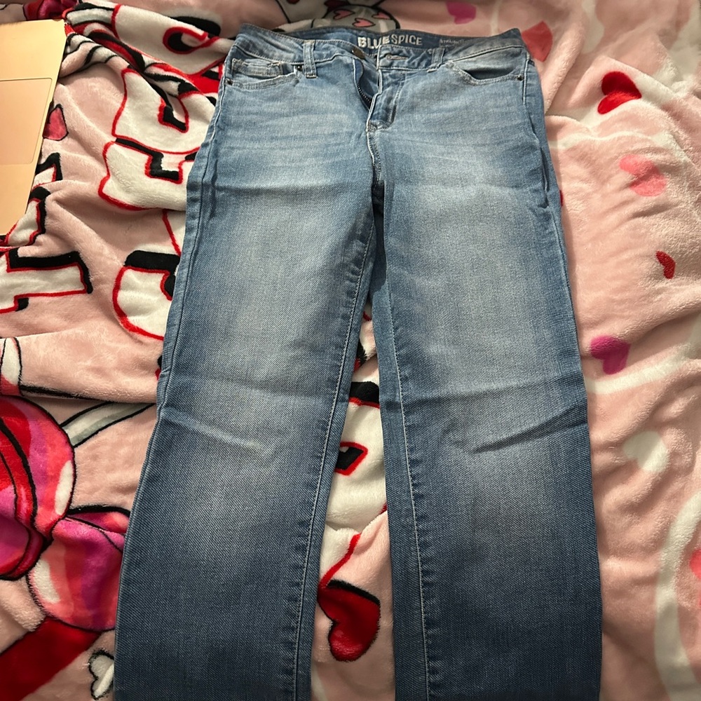 Blue Spice Women's Denim Straight Leg Jeans